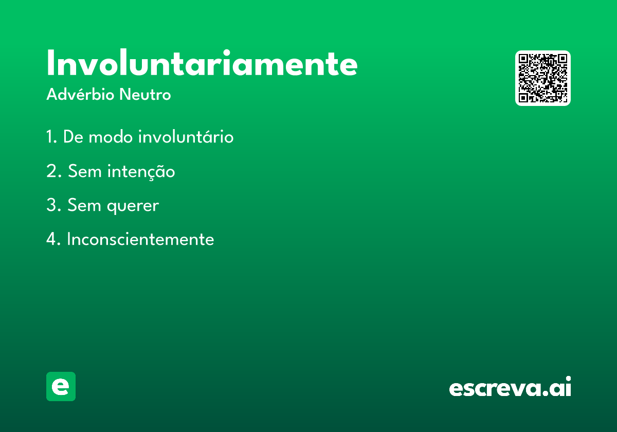 involuntariamente