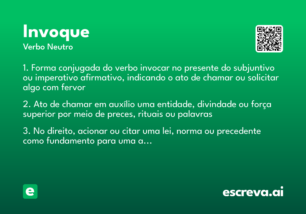 invoque