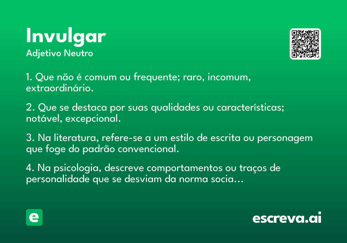 invulgar