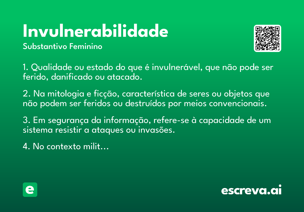 invulnerabilidade
