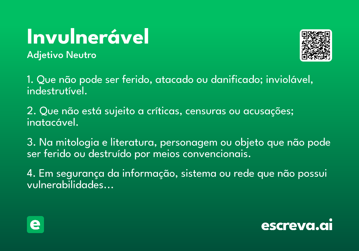 invulnerável