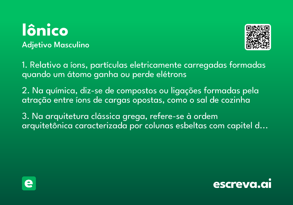 iônico