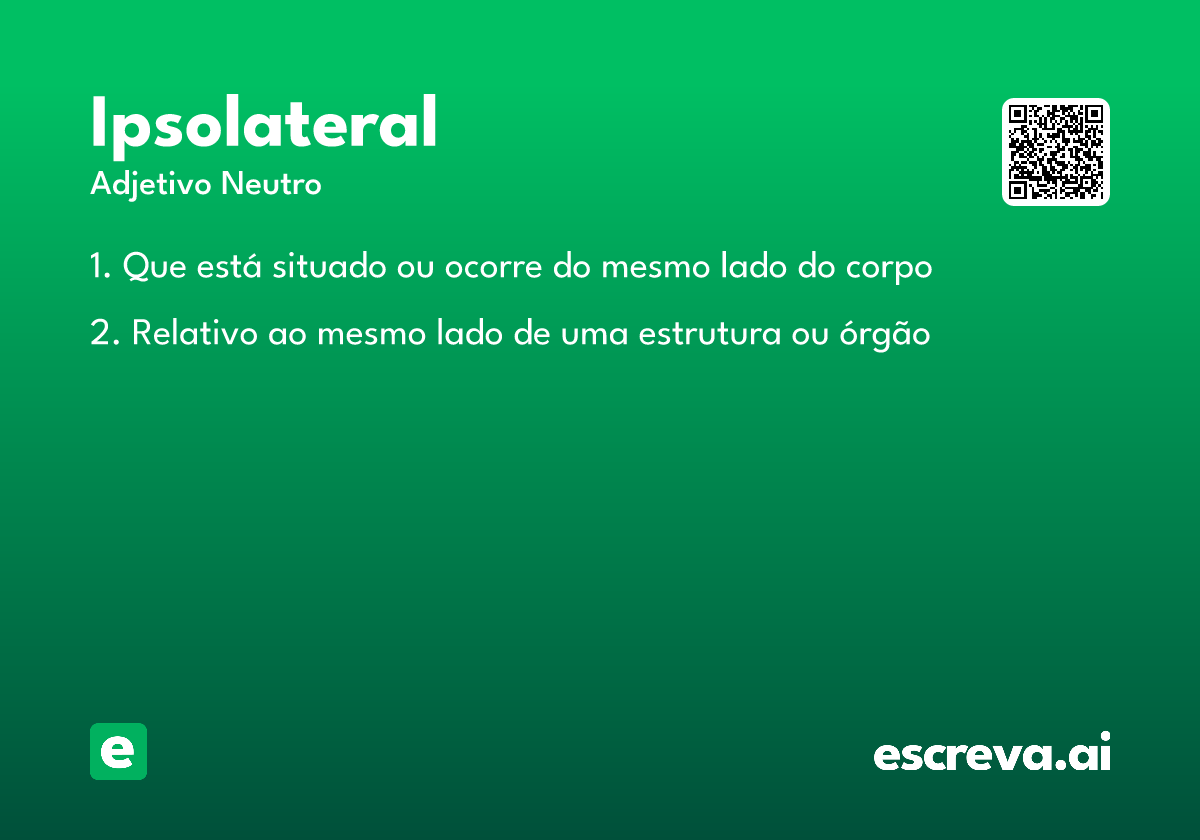 ipsolateral