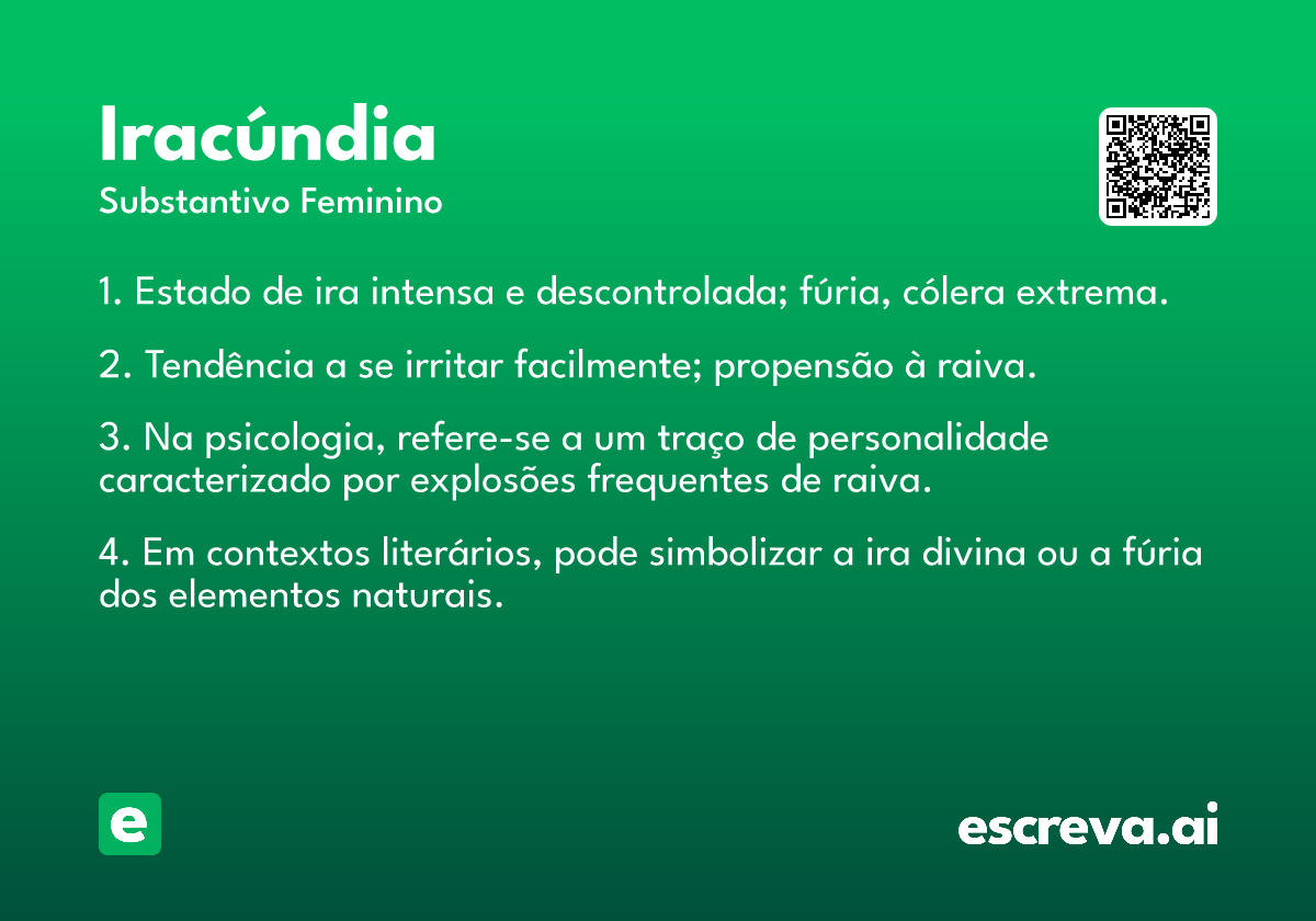 iracúndia