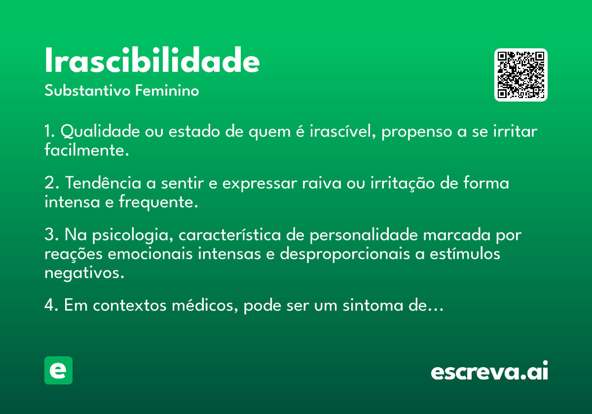 irascibilidade