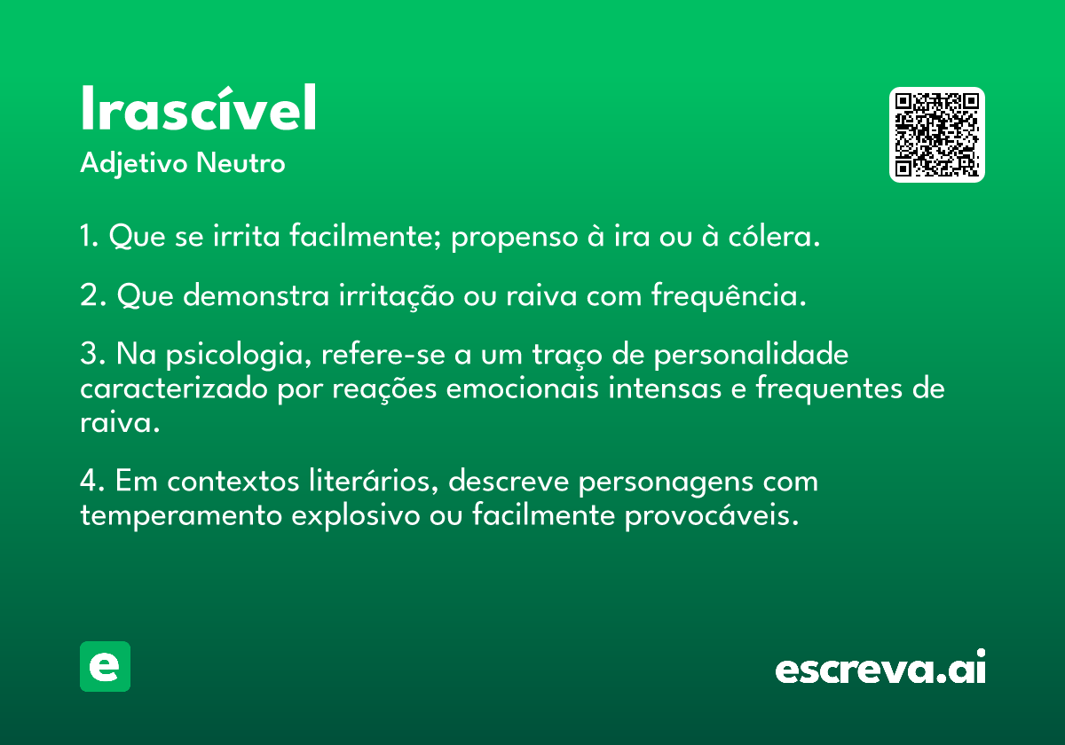 irascível