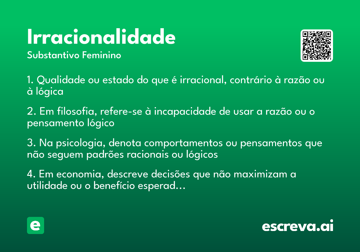 irracionalidade
