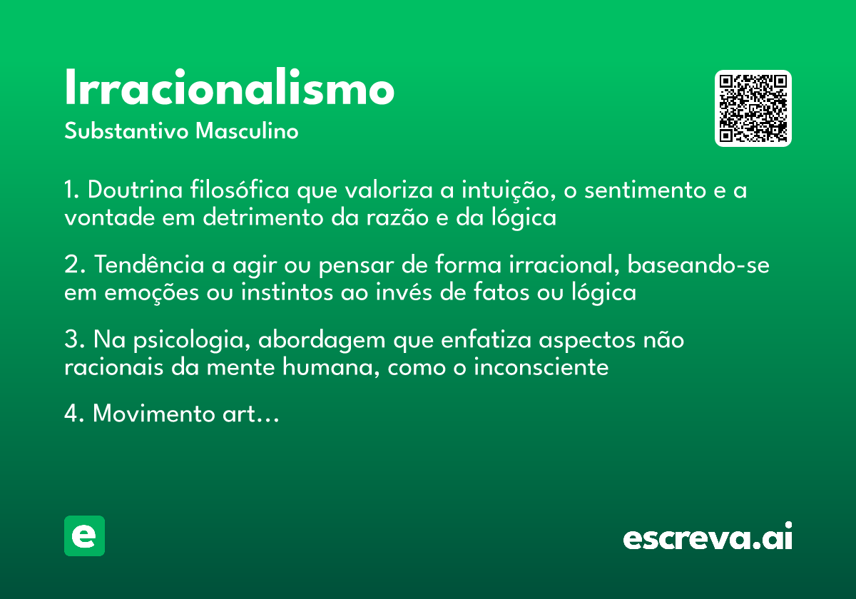 irracionalismo