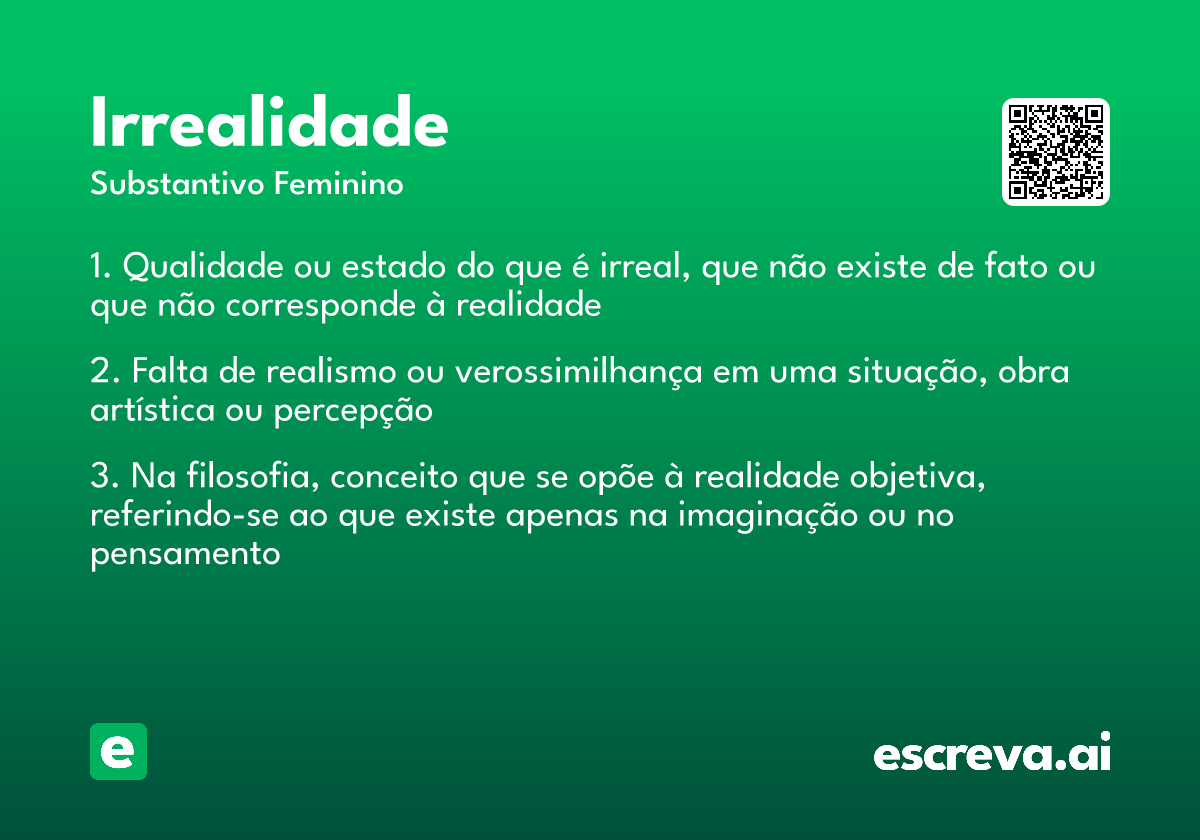 irrealidade