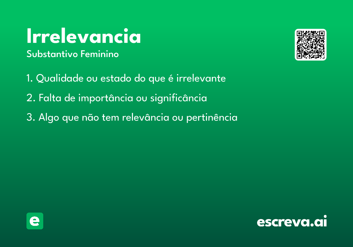 irrelevancia