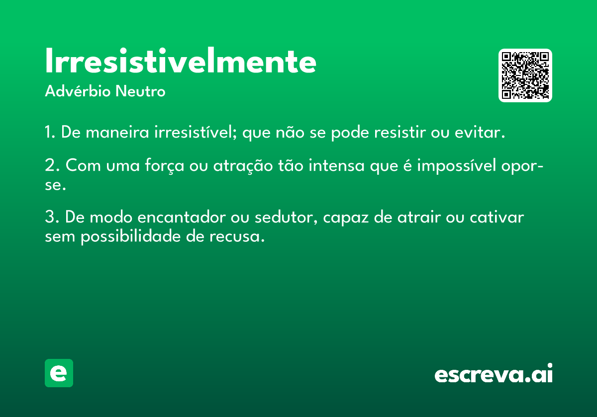 irresistivelmente