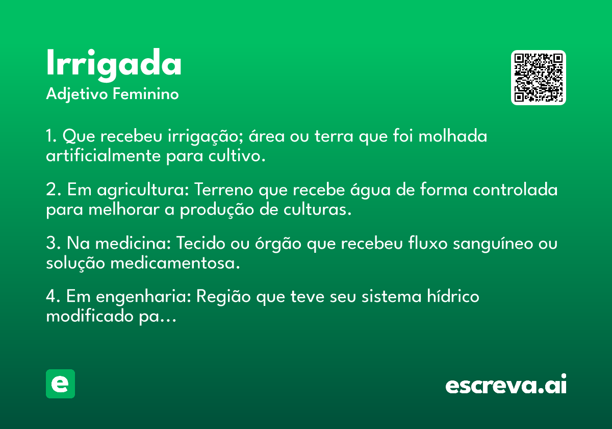 irrigada