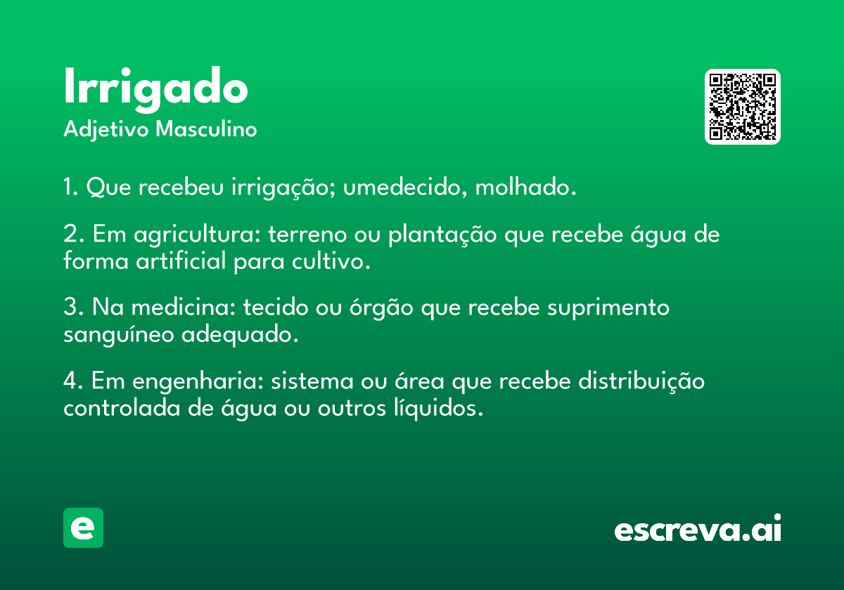 irrigado