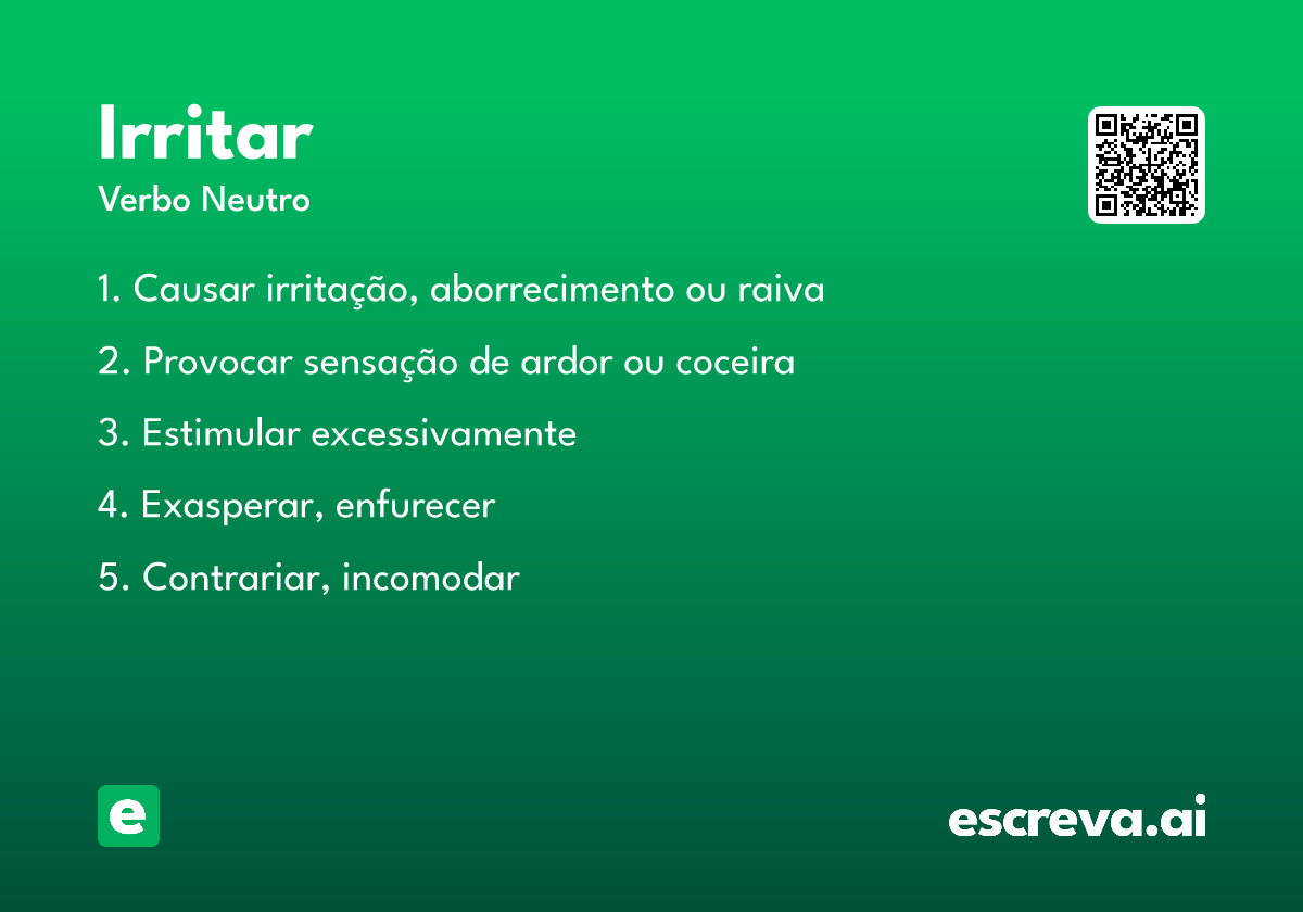 irritar