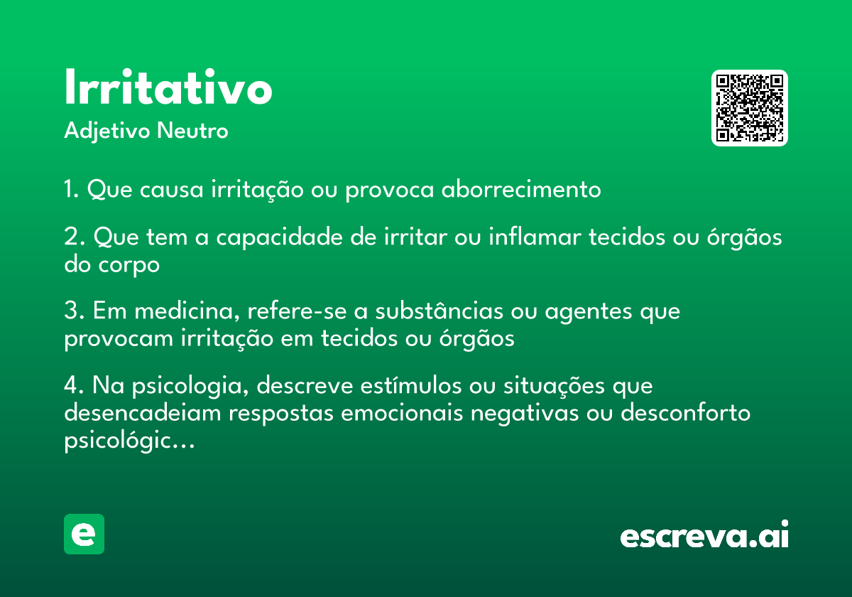 irritativo
