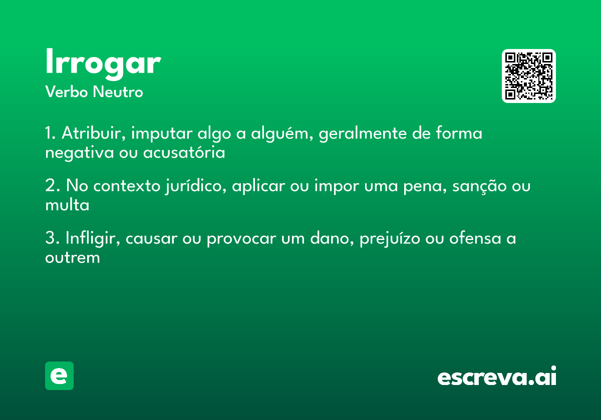 irrogar