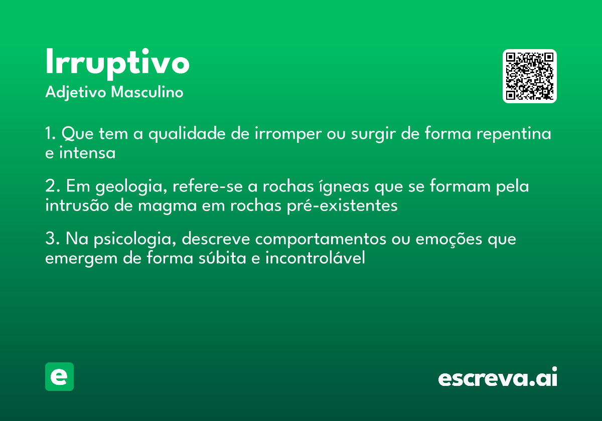 irruptivo