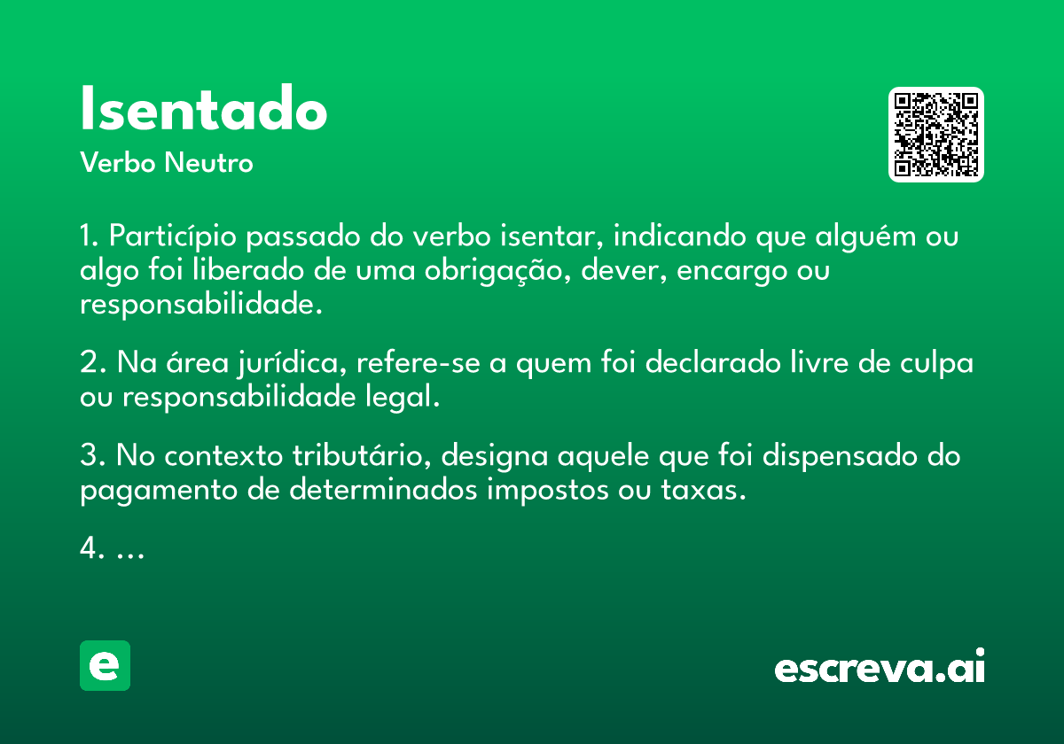 isentado