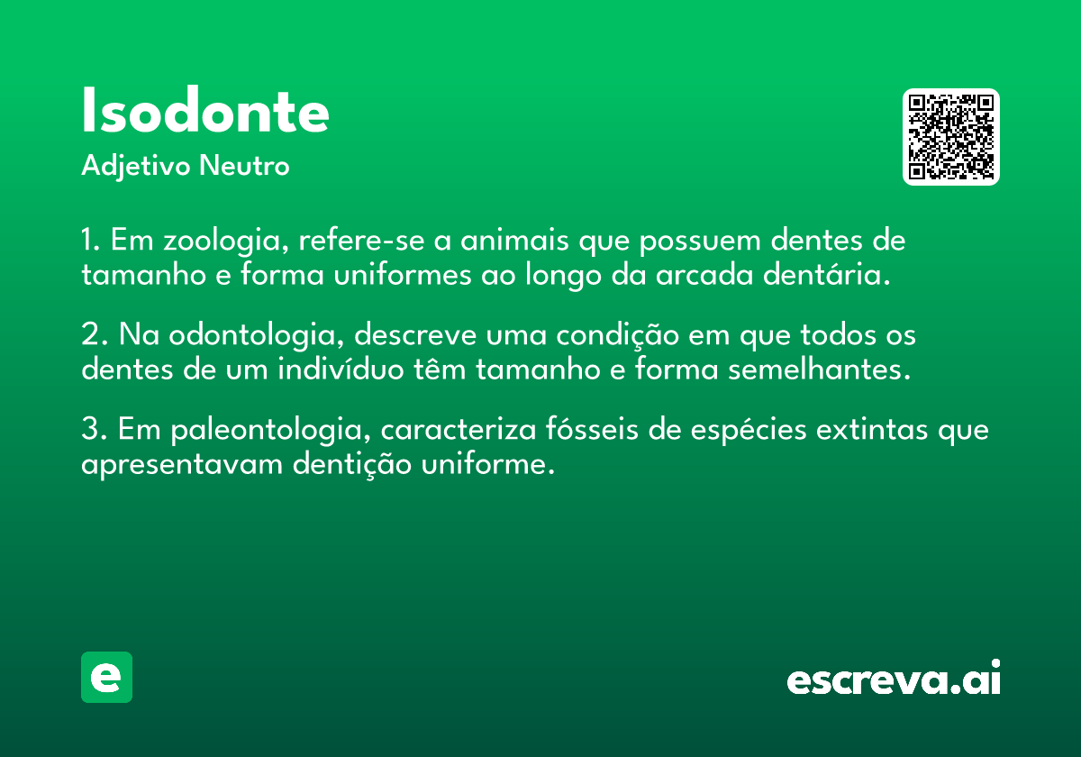 isodonte