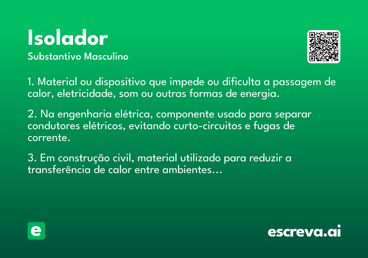 isolador