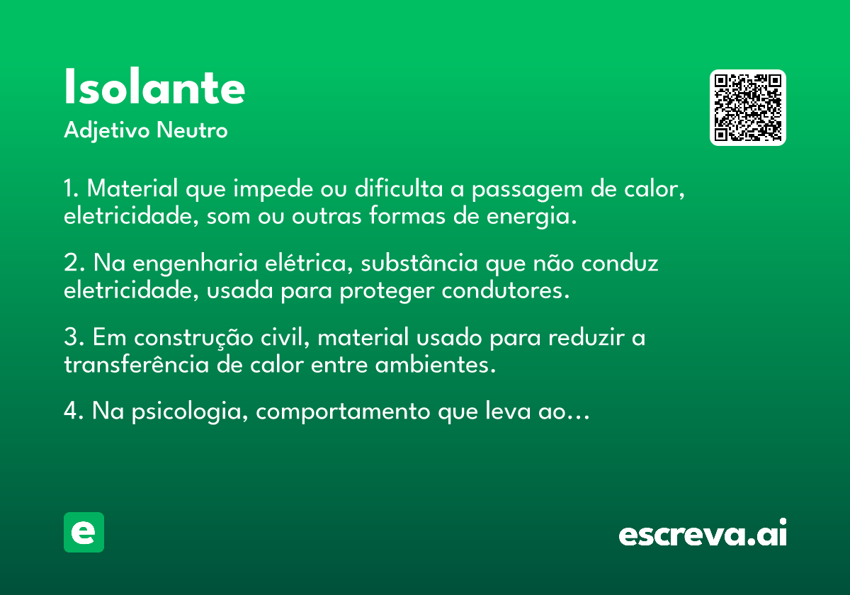 isolante