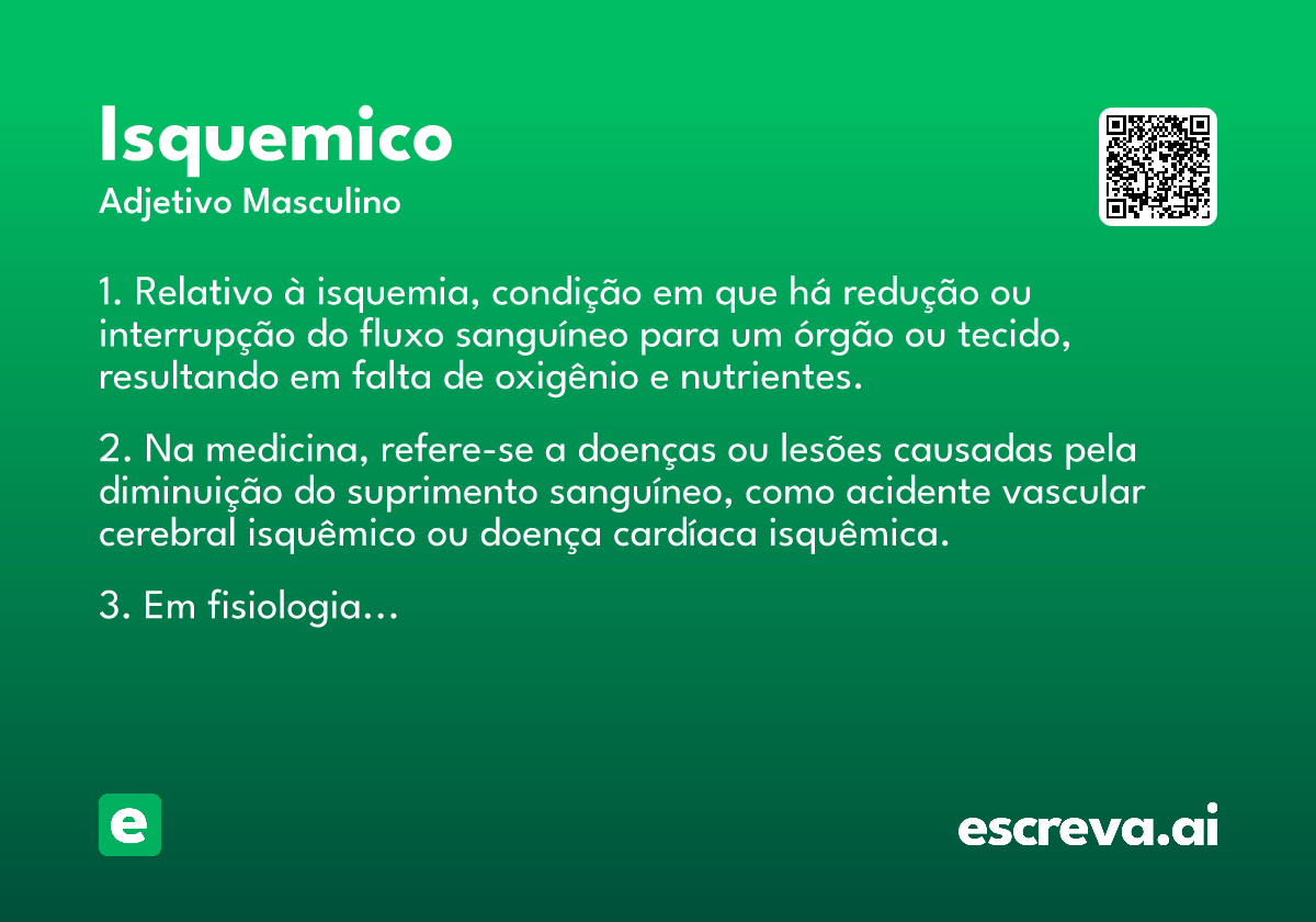 isquemico