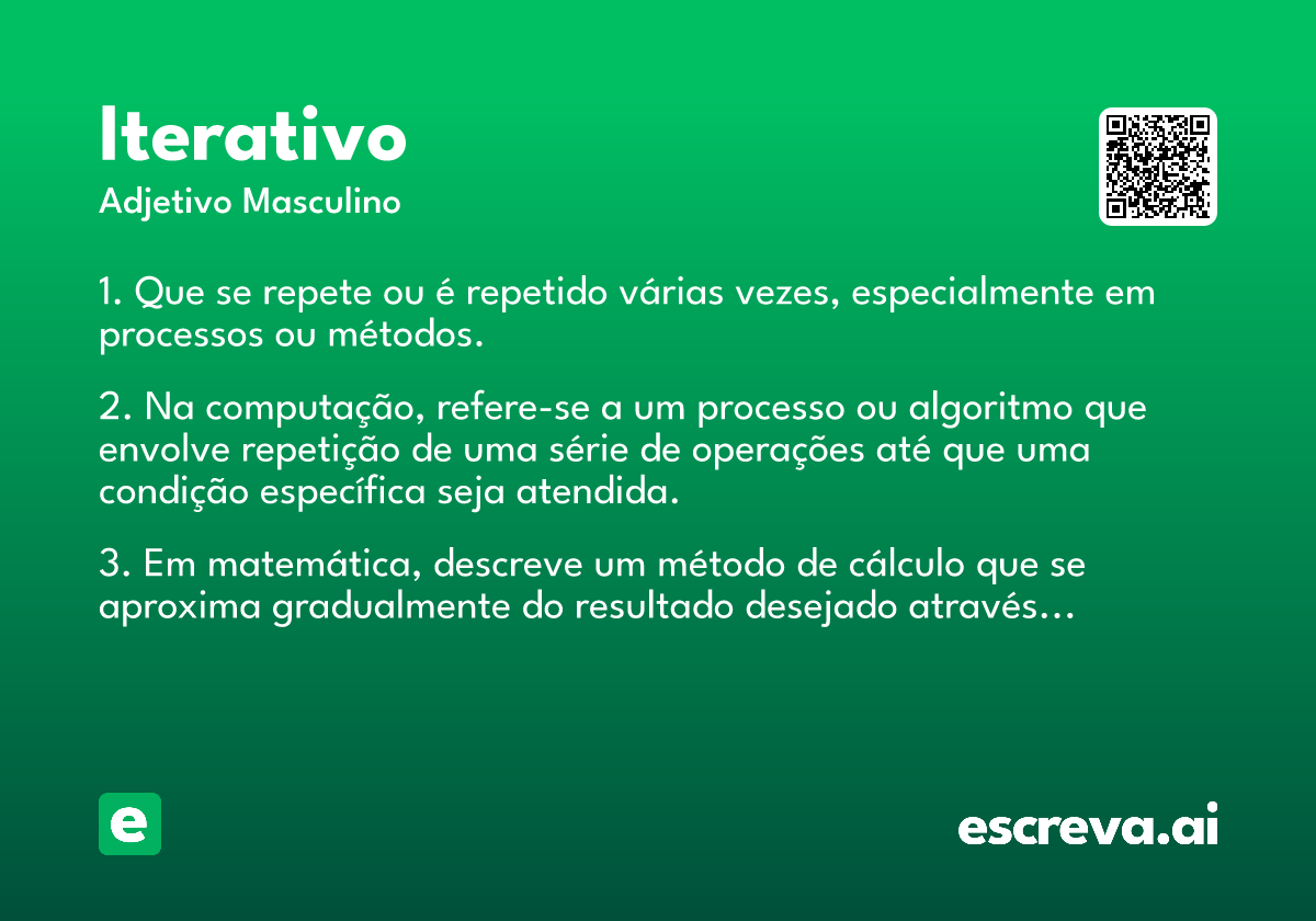iterativo