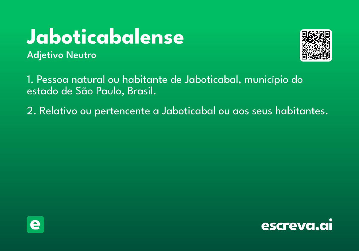 jaboticabalense