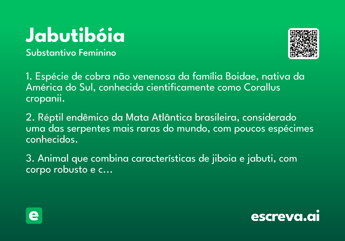 jabutibóia