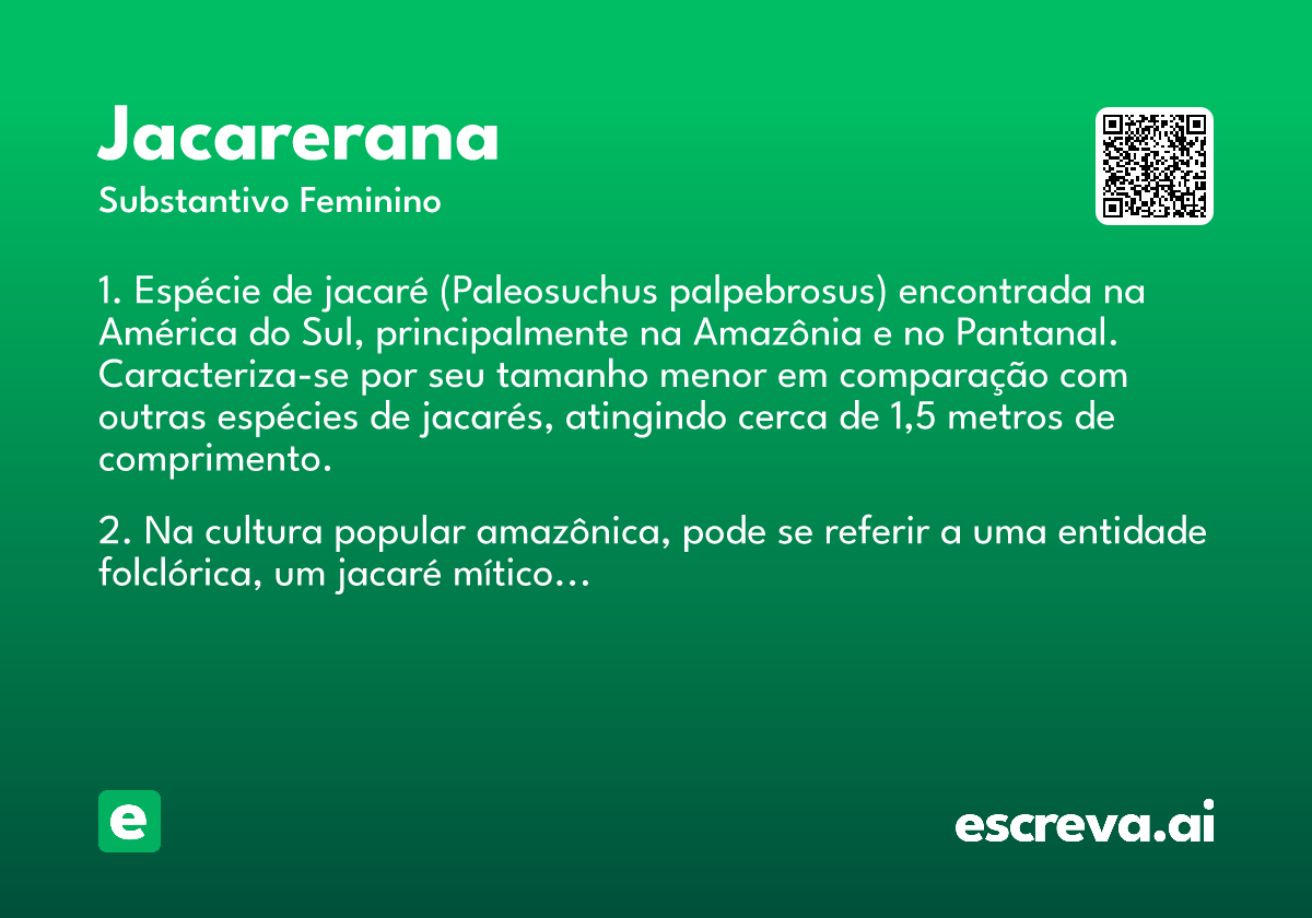 jacarerana