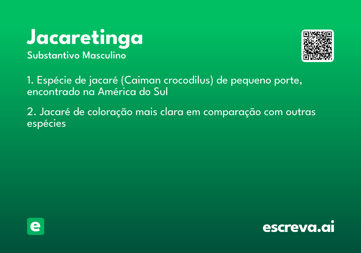jacaretinga