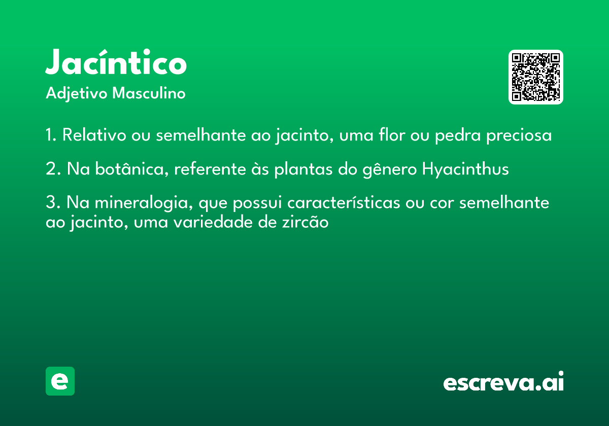 jacíntico