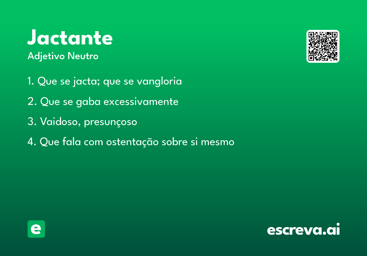 jactante