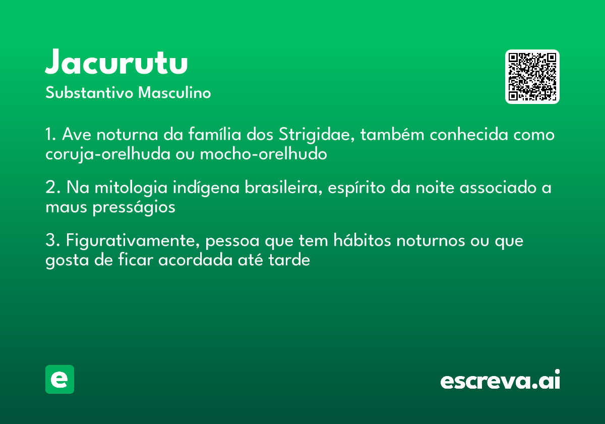 jacurutu