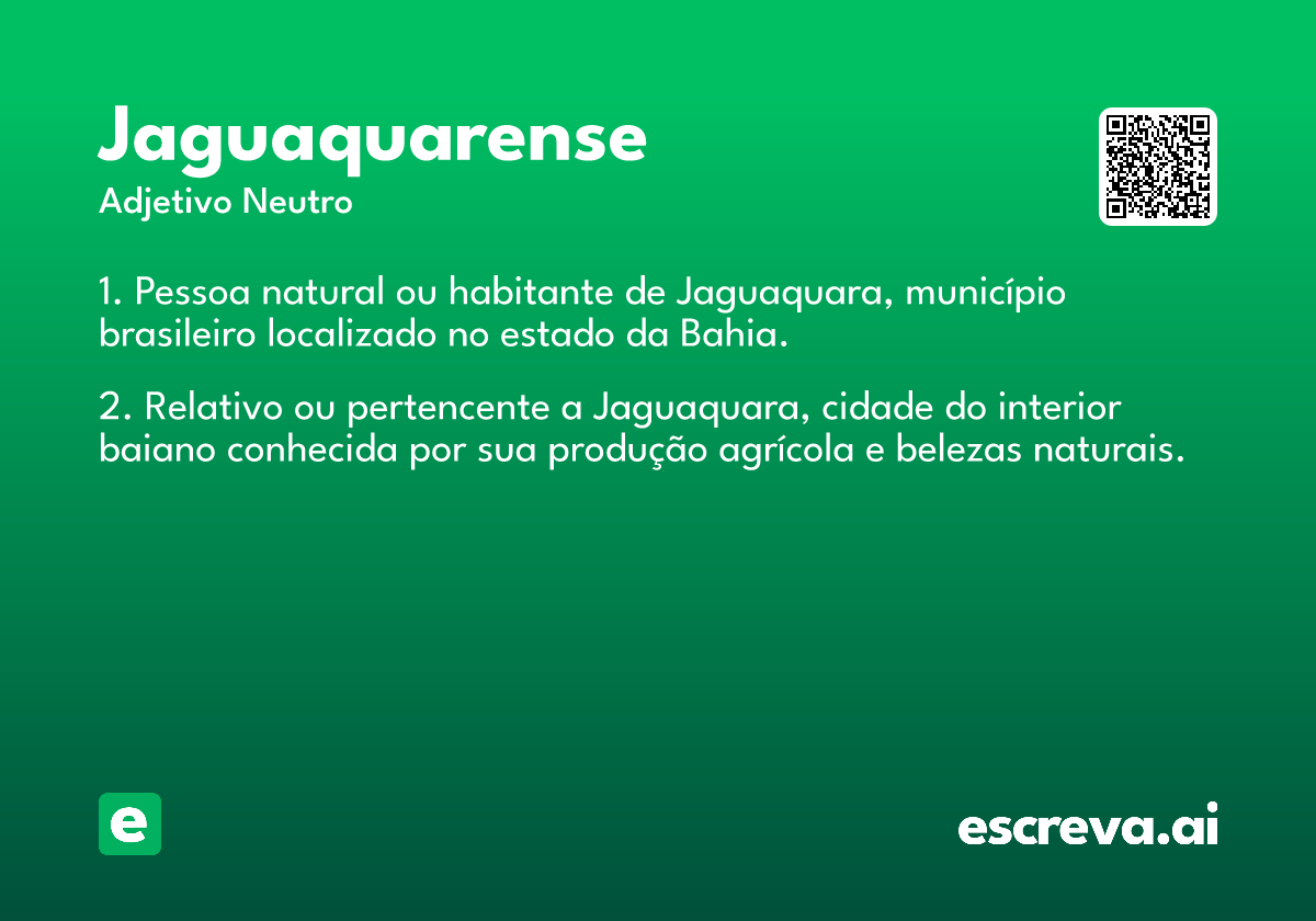 jaguaquarense