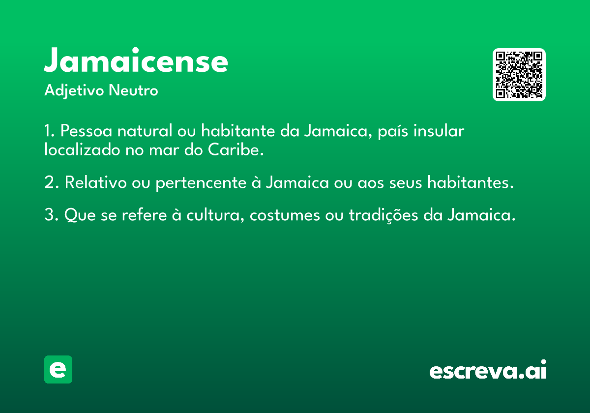 jamaicense