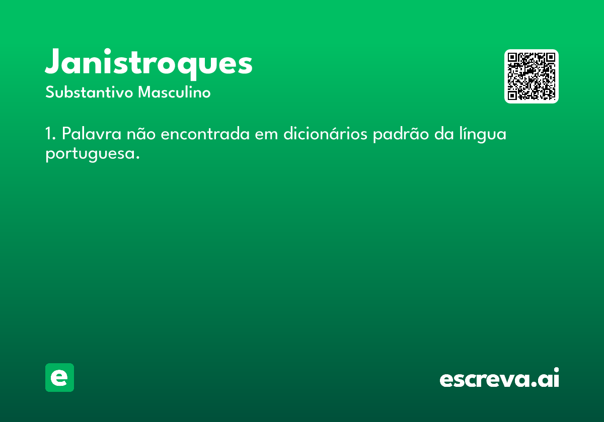 janistroques