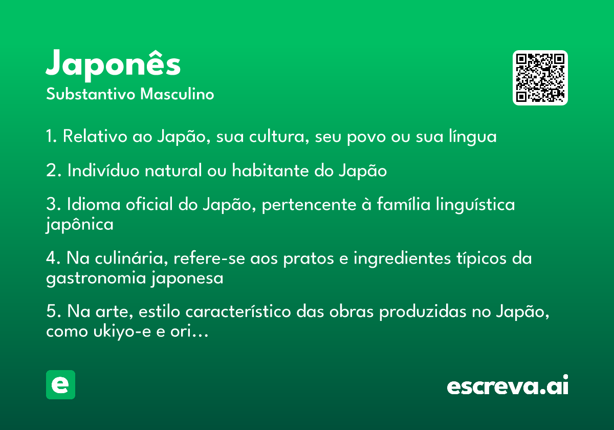 japonês