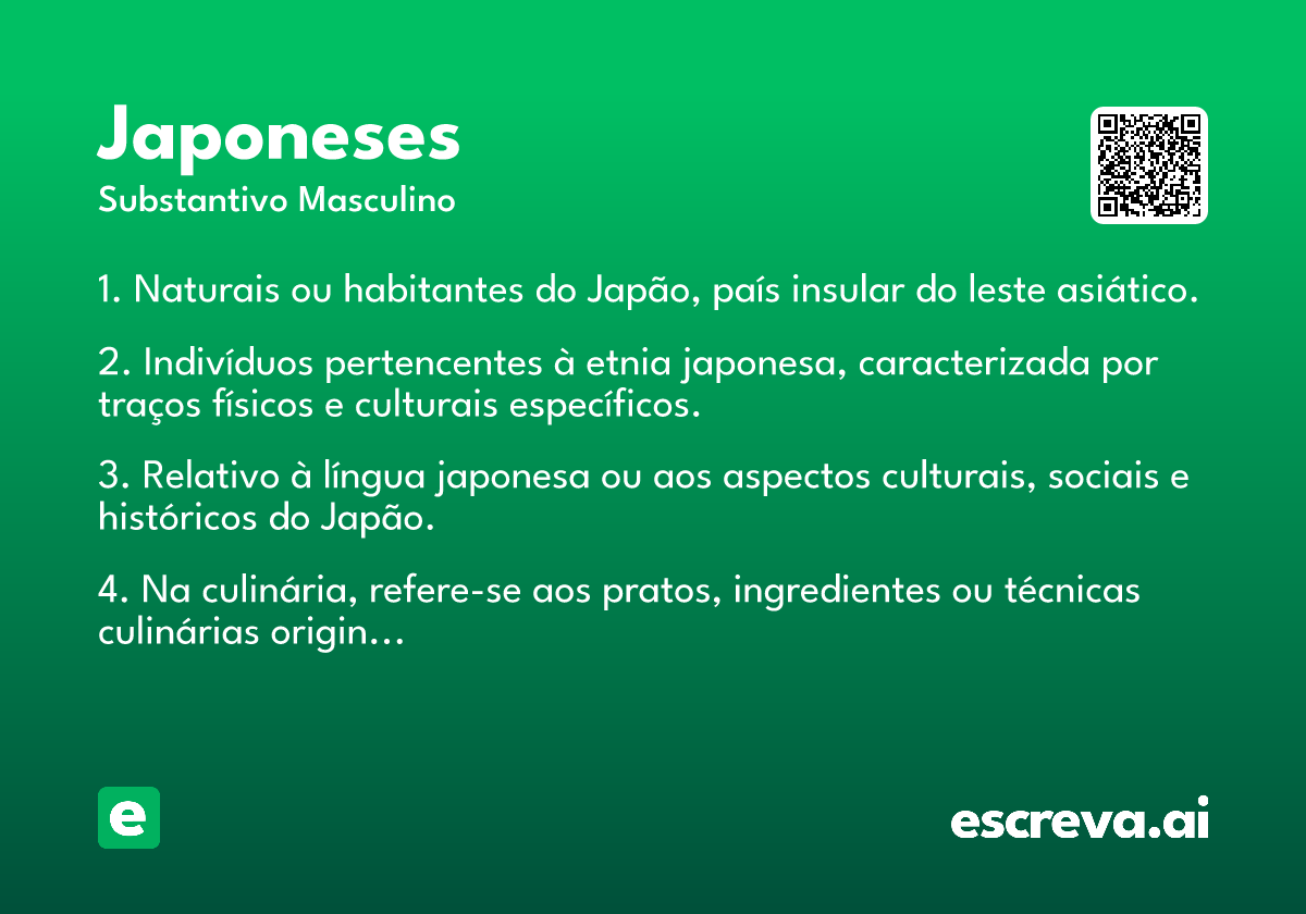 japoneses