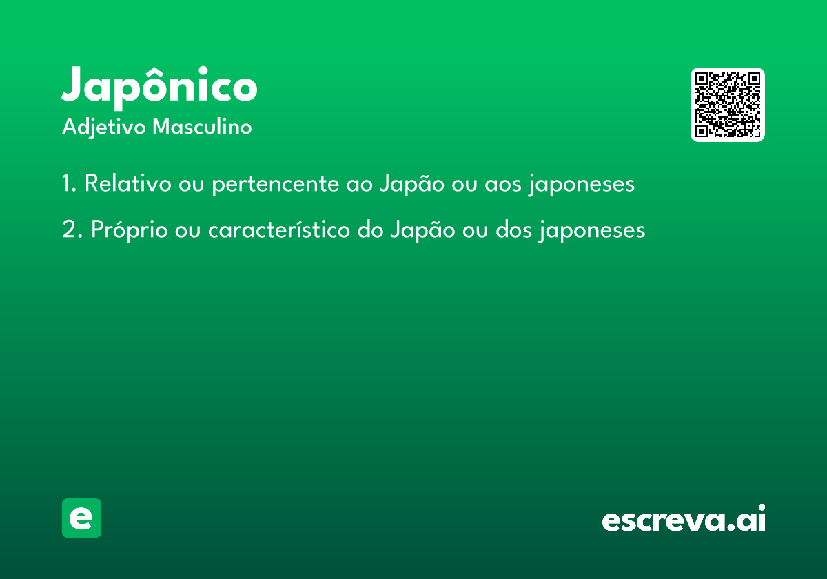 japônico