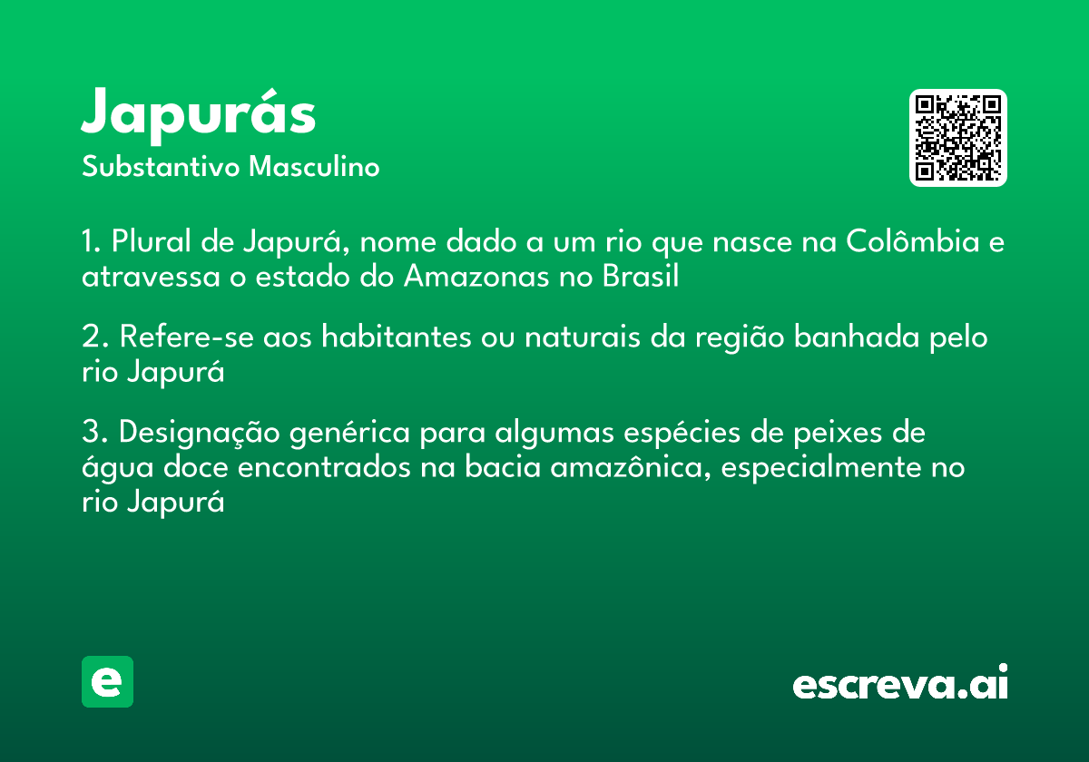 japurás