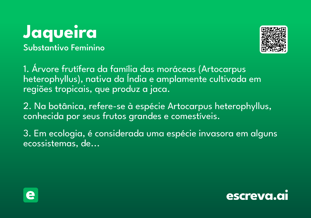 jaqueira