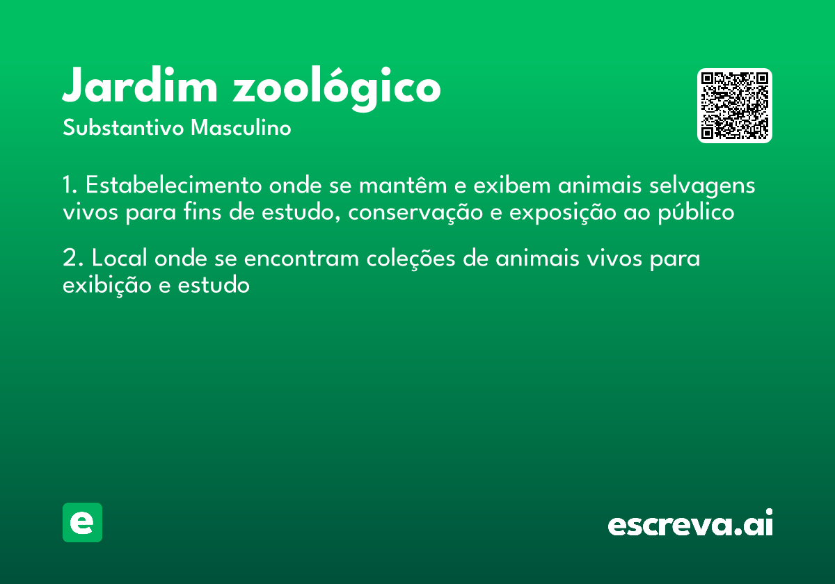 jardim zoológico