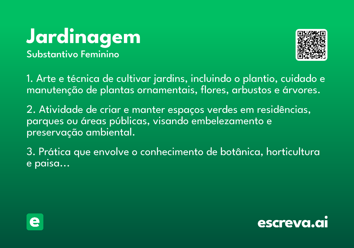 jardinagem