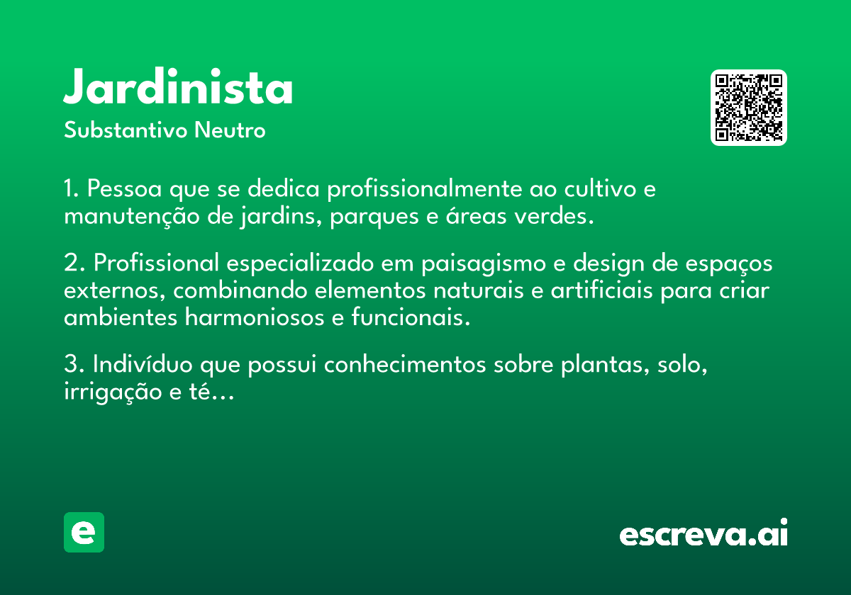 jardinista