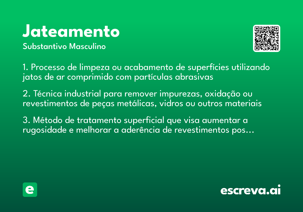 jateamento