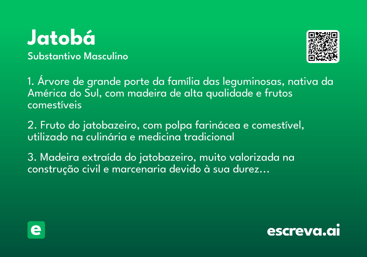 jatobá