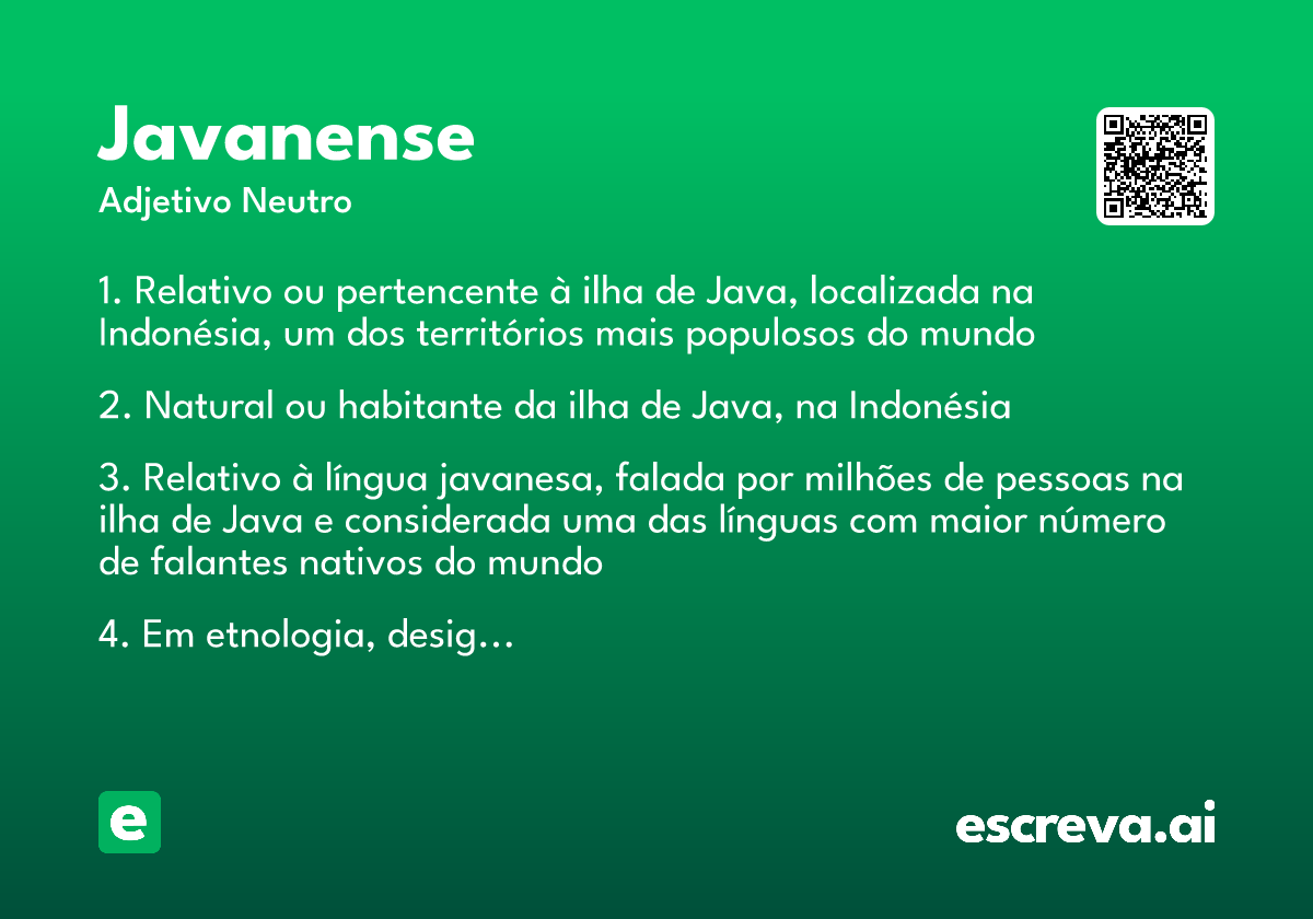 javanense