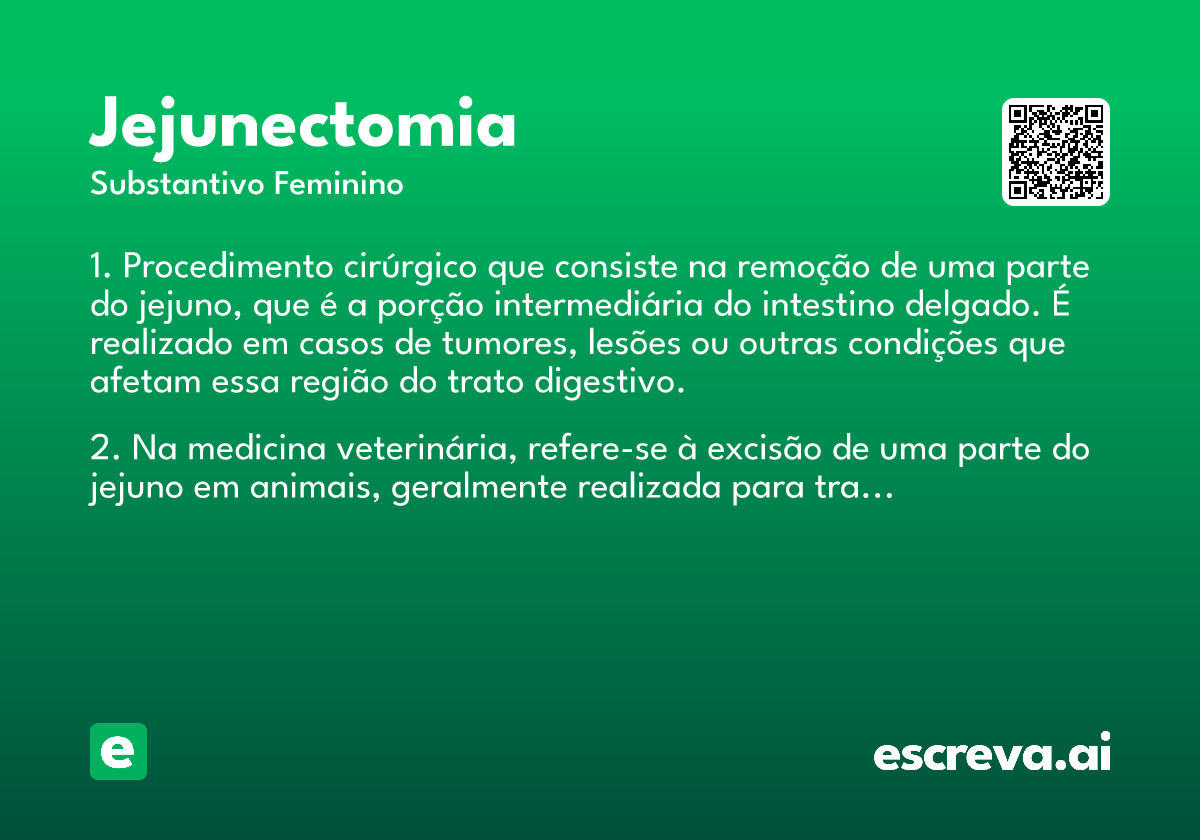 jejunectomia