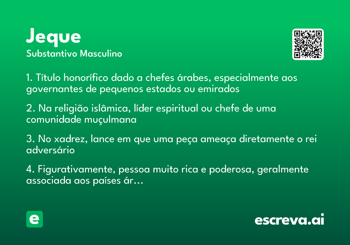 jeque